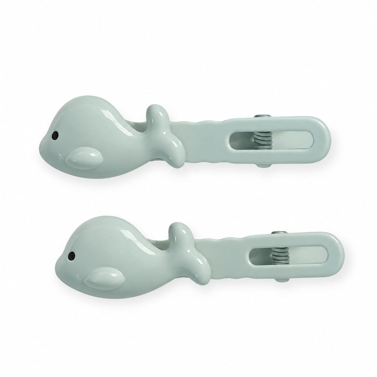 Whale Hair Clip 2pcs