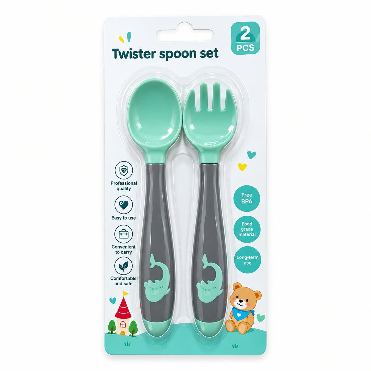 Twister Spoon Set