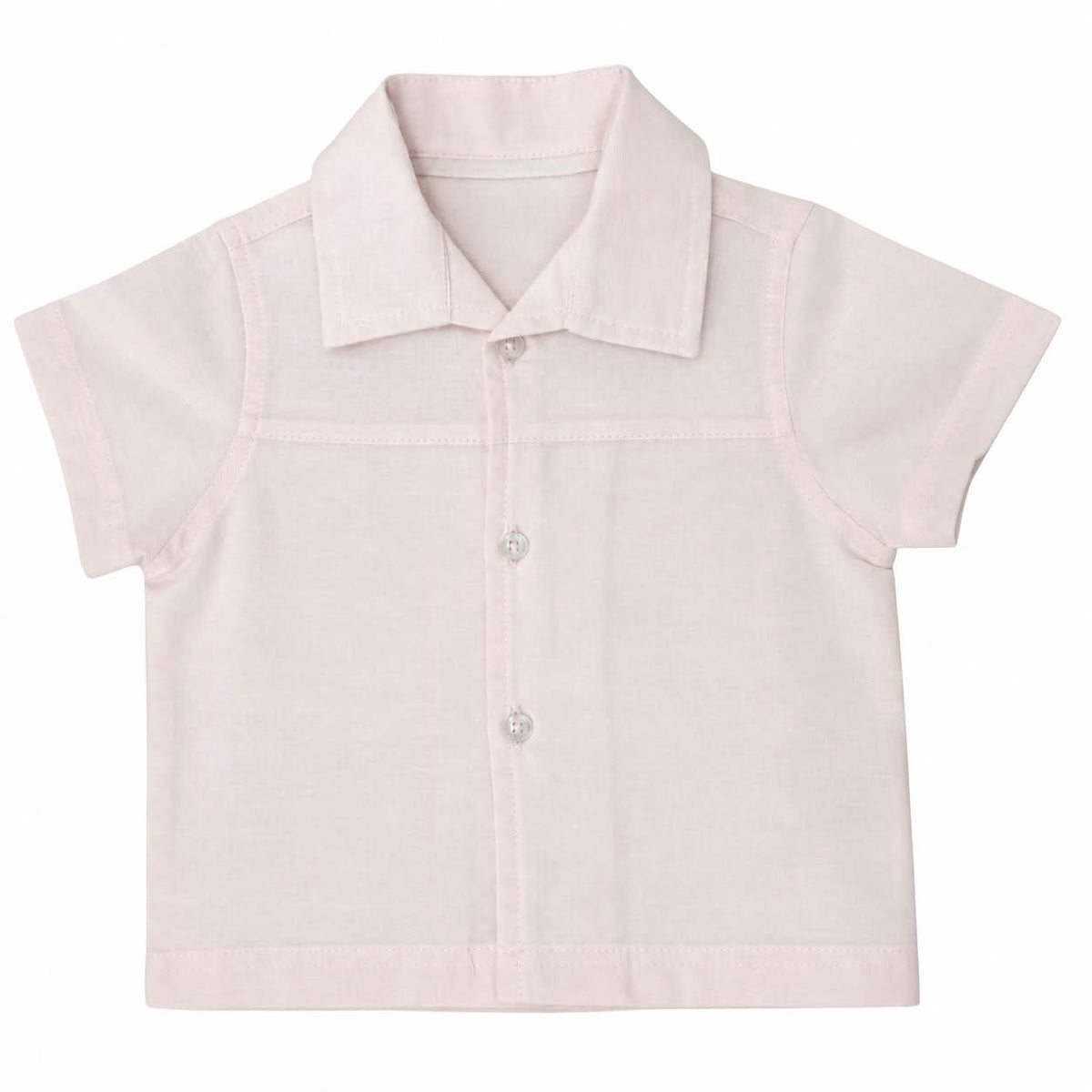 Light Pink Camp Collar Shirt
