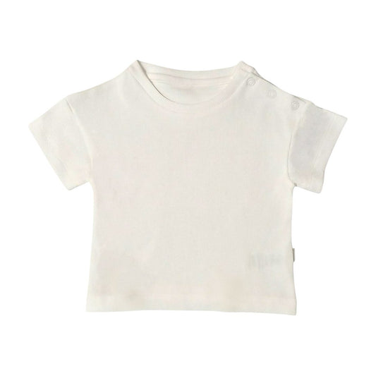 Drop Shoulder T Shirt - Off White