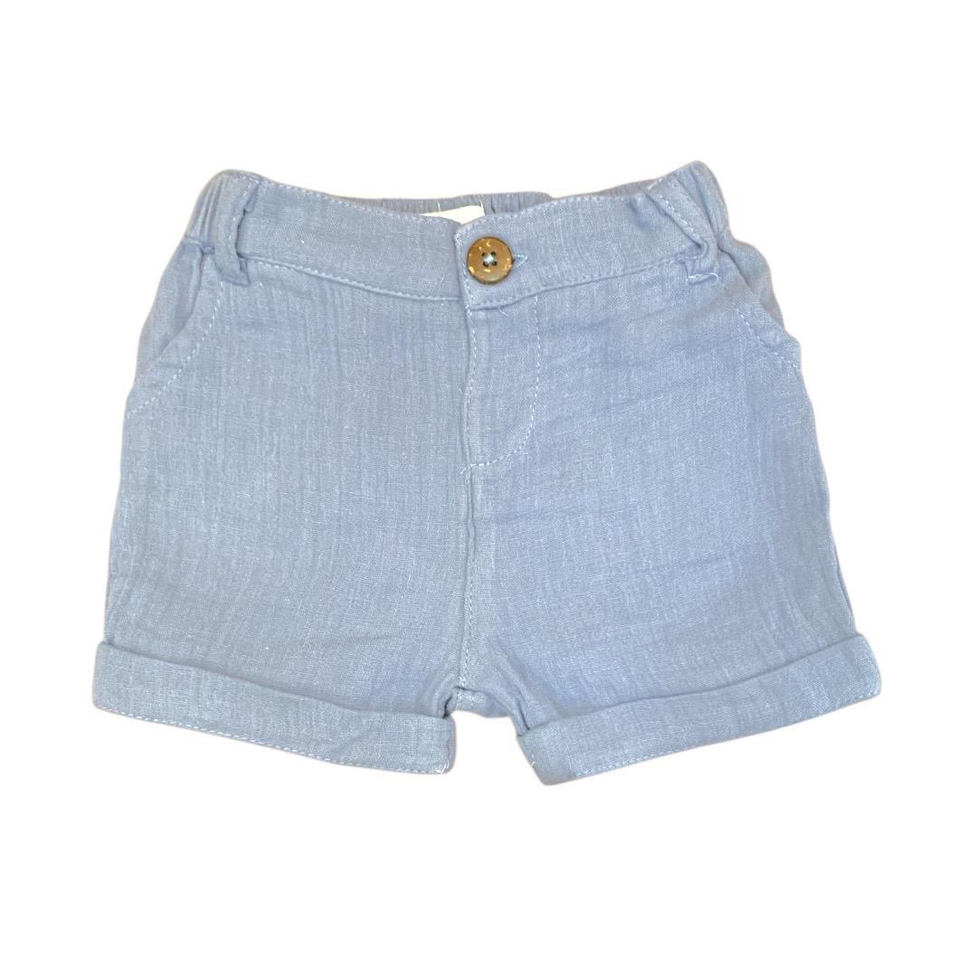 Boy's Muslin Short - blue