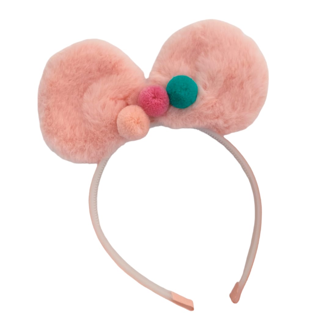 Girl's Bunny Hair Band - Pink
