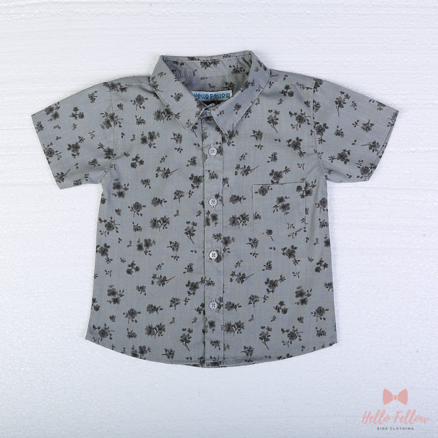 Ash Floral Printed Shirt