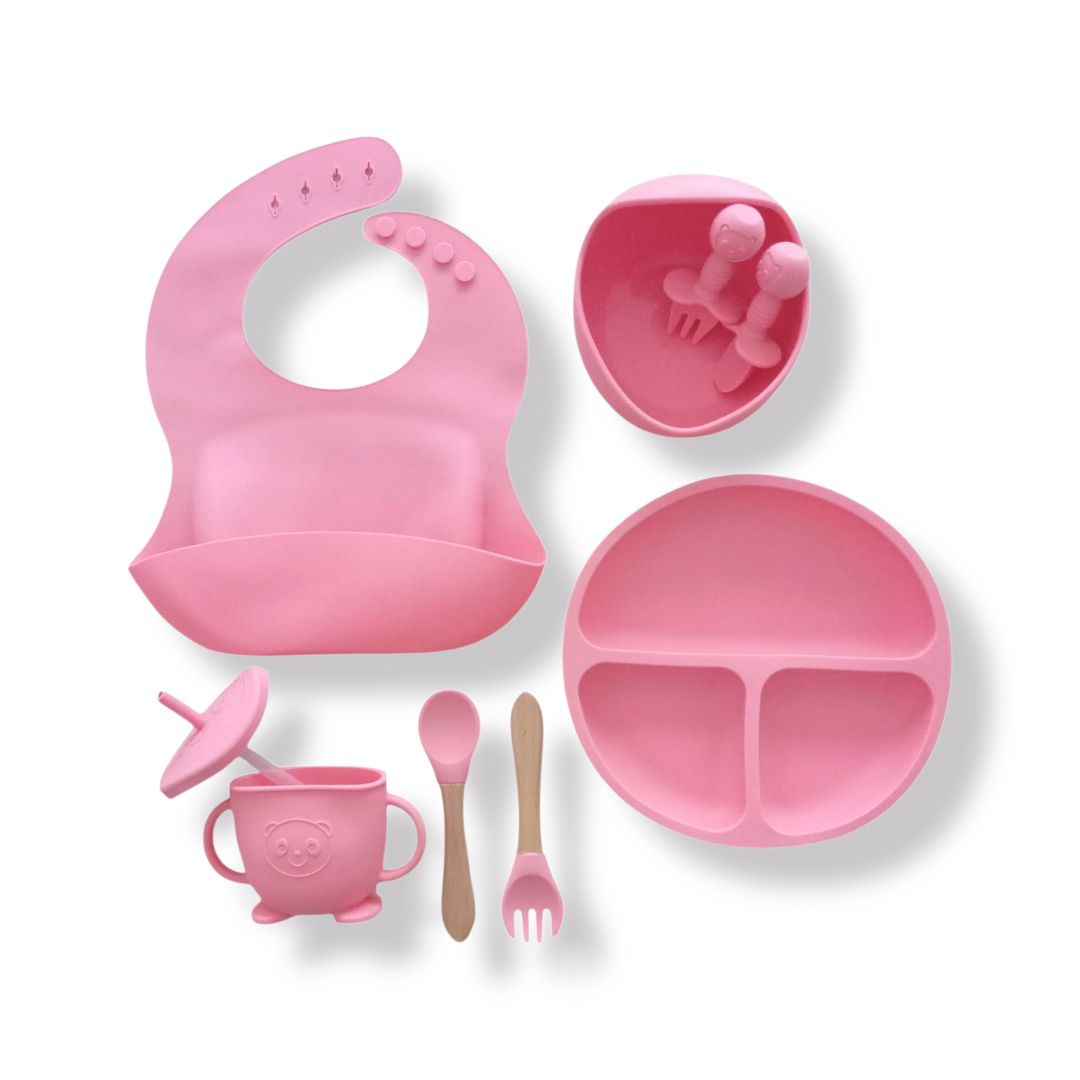 Silicone Feeding Set - 8pcs