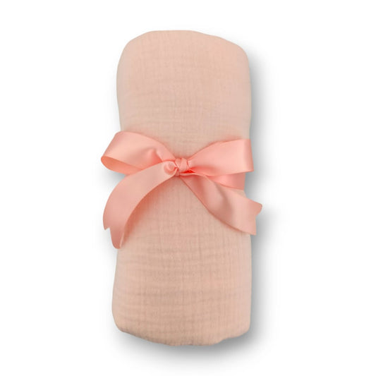 Muslin Blanket (50"X50") - Peach