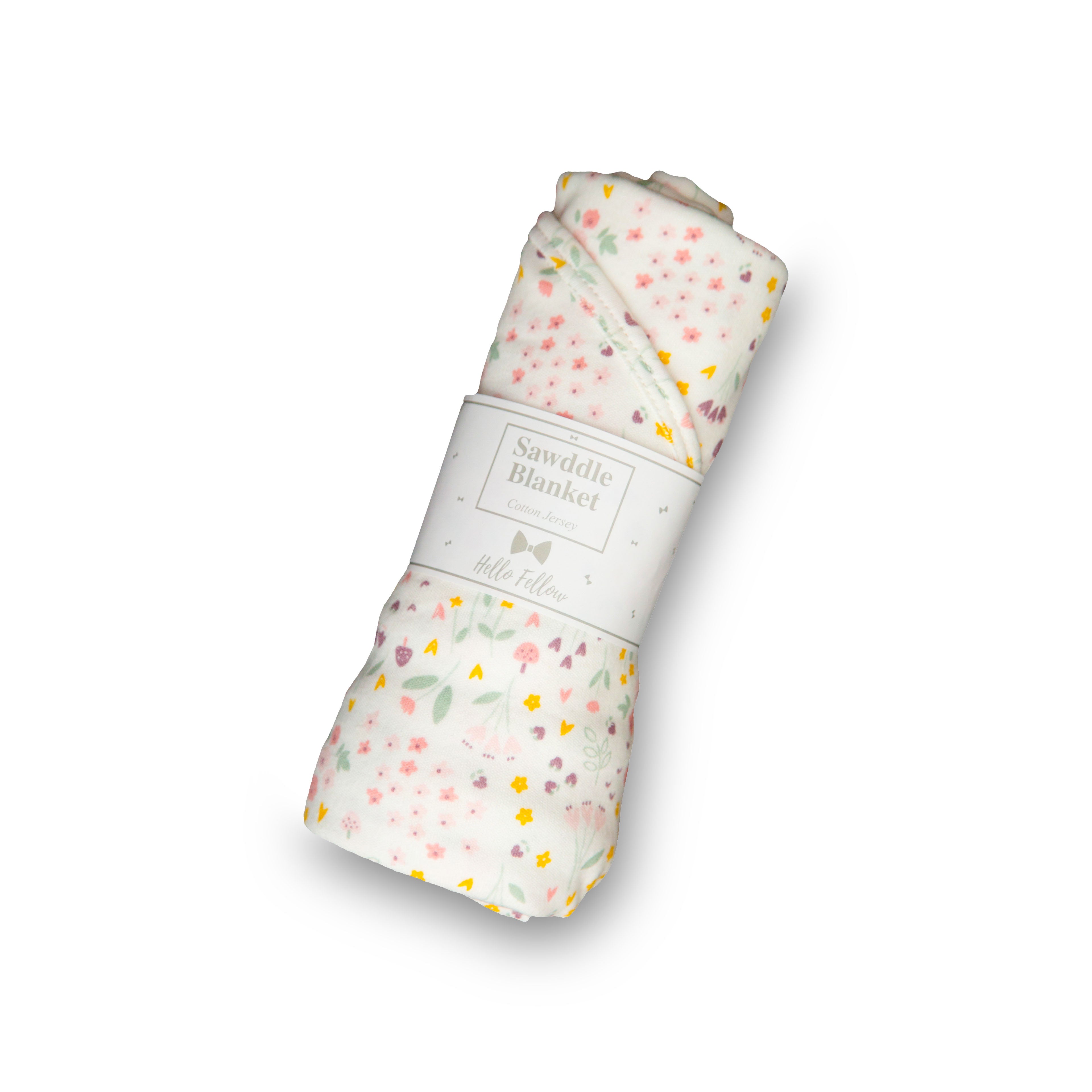 Hooded Towel - Flower Patterned