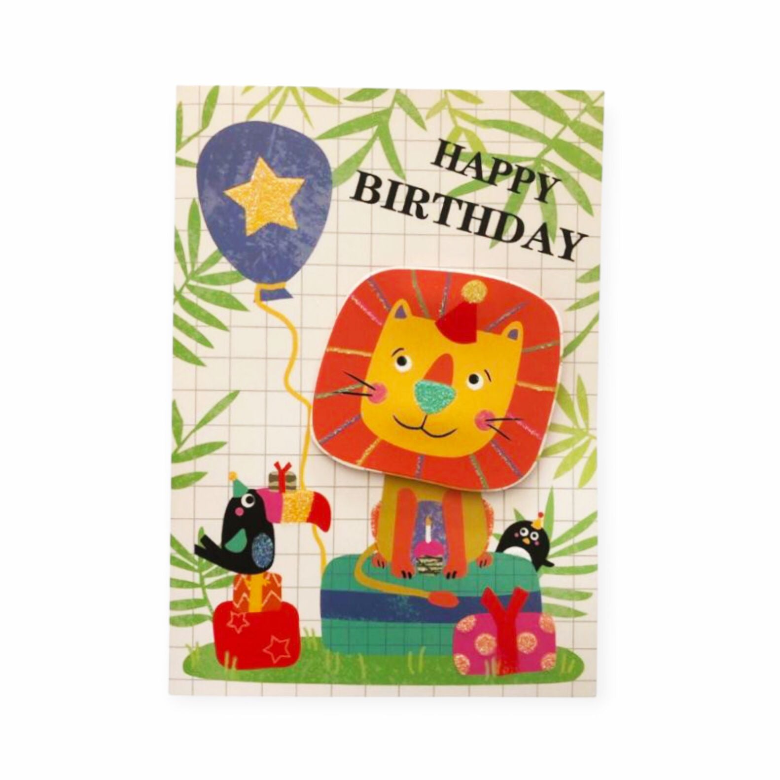 Birthday Card - Lion