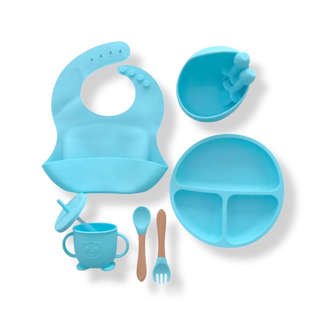 Silicone Feeding Set - 8pcs