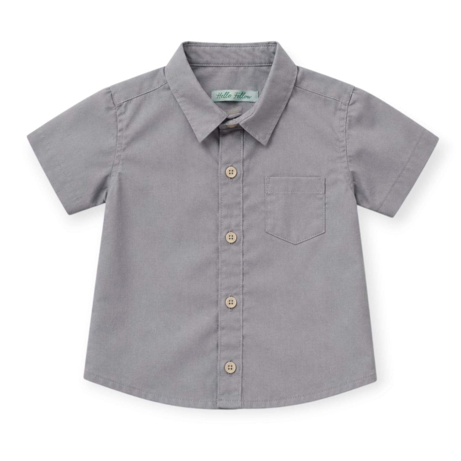 Collar Shirt - Gray