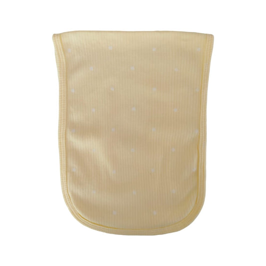 Burp Cloth - Yellow Dotted