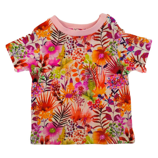 Baby Girl T Shirt - Floral