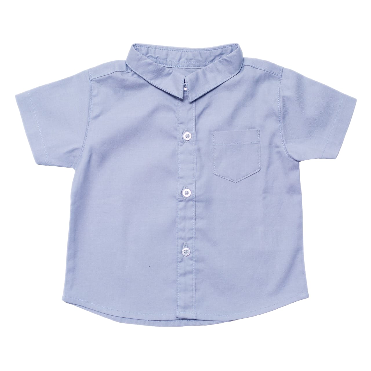 Baby Short Sleeve Shirt - Gray