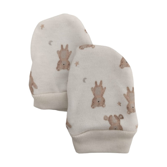 Baby Mittens - Elephant Printed