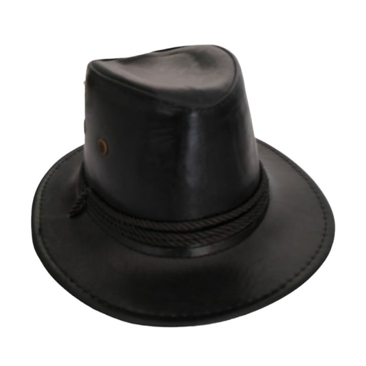 Boy's Retro Cowboy Hat - Black