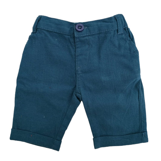 Boy's Linen Pant - Blue