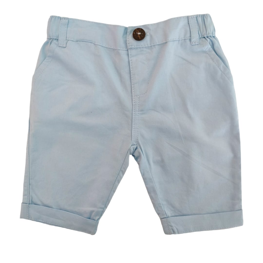 Boy's Linen Pant - Light Blue