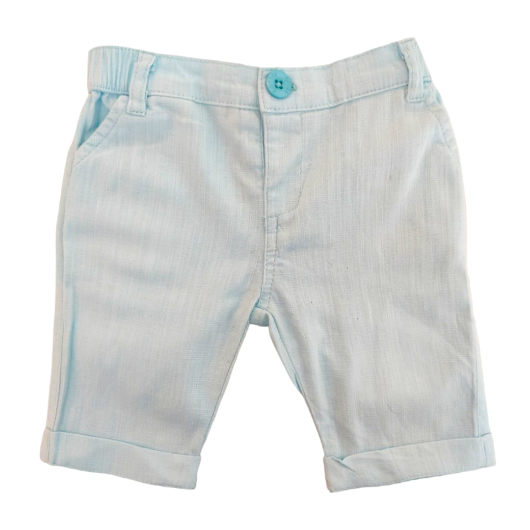 Boy's Linen Pant - Sky Blue