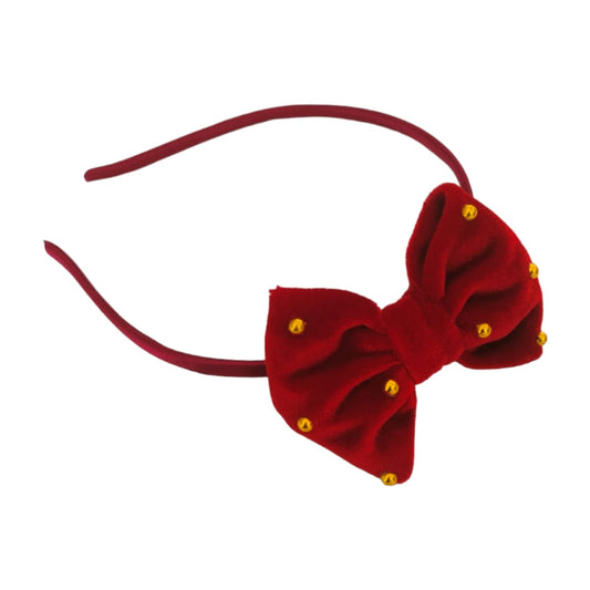 Baby Girl Hair band - Red Bow