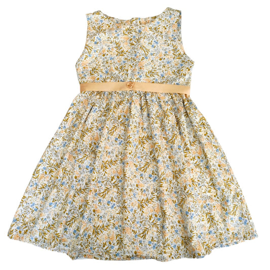 Girl's Sleeveless Dress - Floral