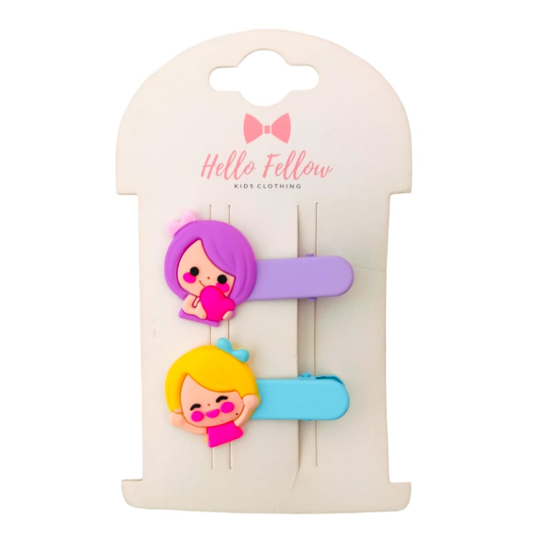 Girl's Hair Clip - Girly Theme