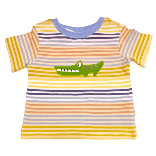 Boy's Multicolor T Shirt - Baby Crocodile