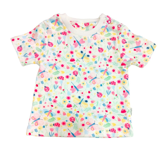 Girl's T Shirt - Floral Printed