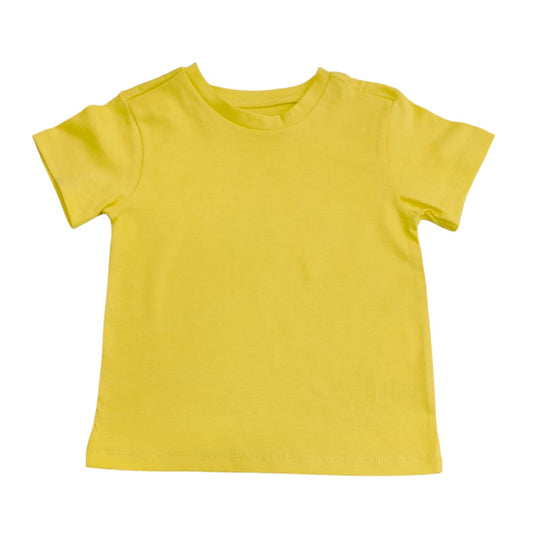 Boy's T Shirt - Lemon Yellow