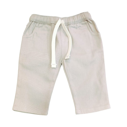 Boy's Cotton Pant - Light Ash