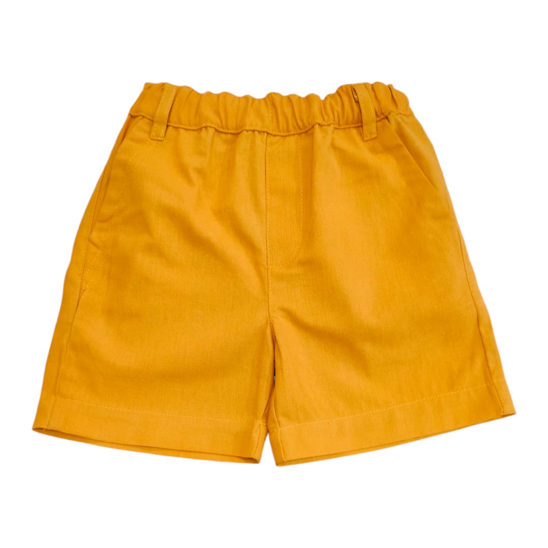 Boy's Short - Musterd Yellow