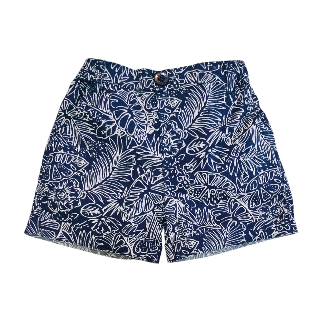 Boy's Short - Blue Floral