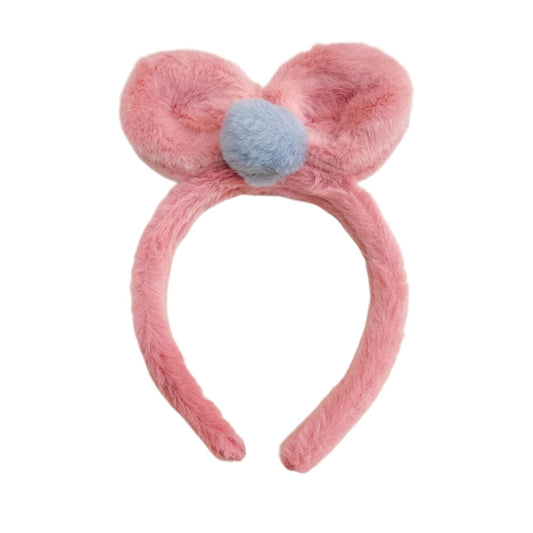 Girl's Headband - Pink Bunny