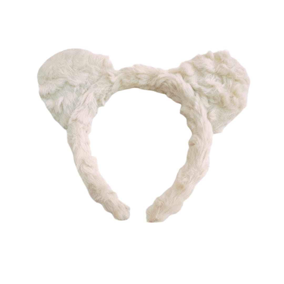 Girl's Head Band - White