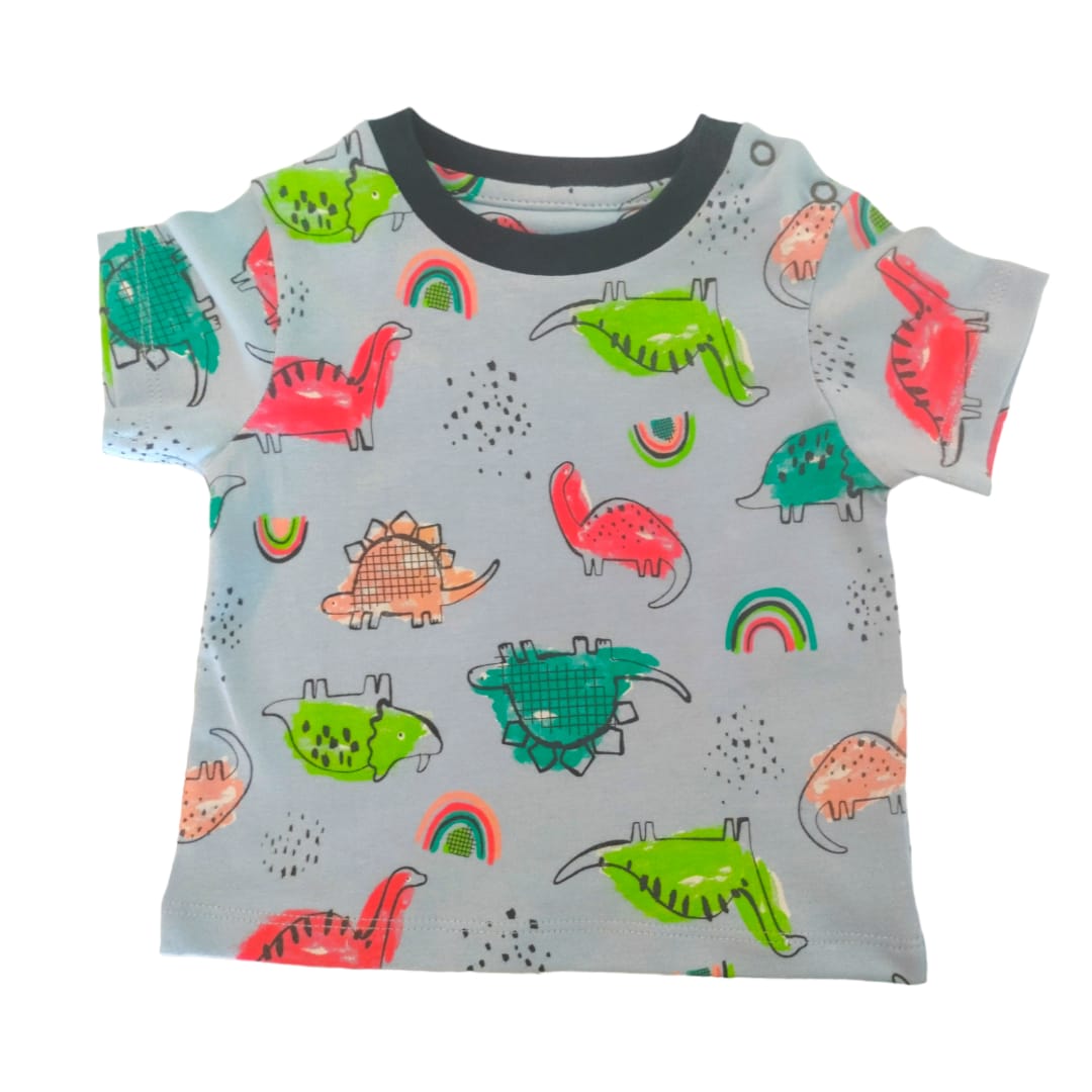 Baby Boy T-Shirt - Animal Printed