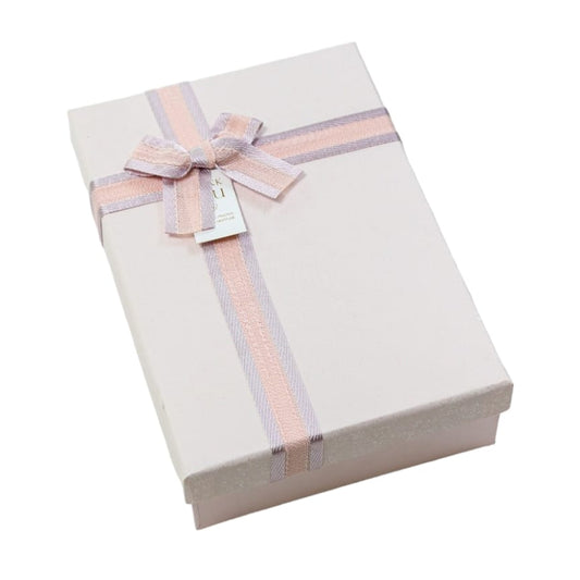Pink Bow Square Gift Box