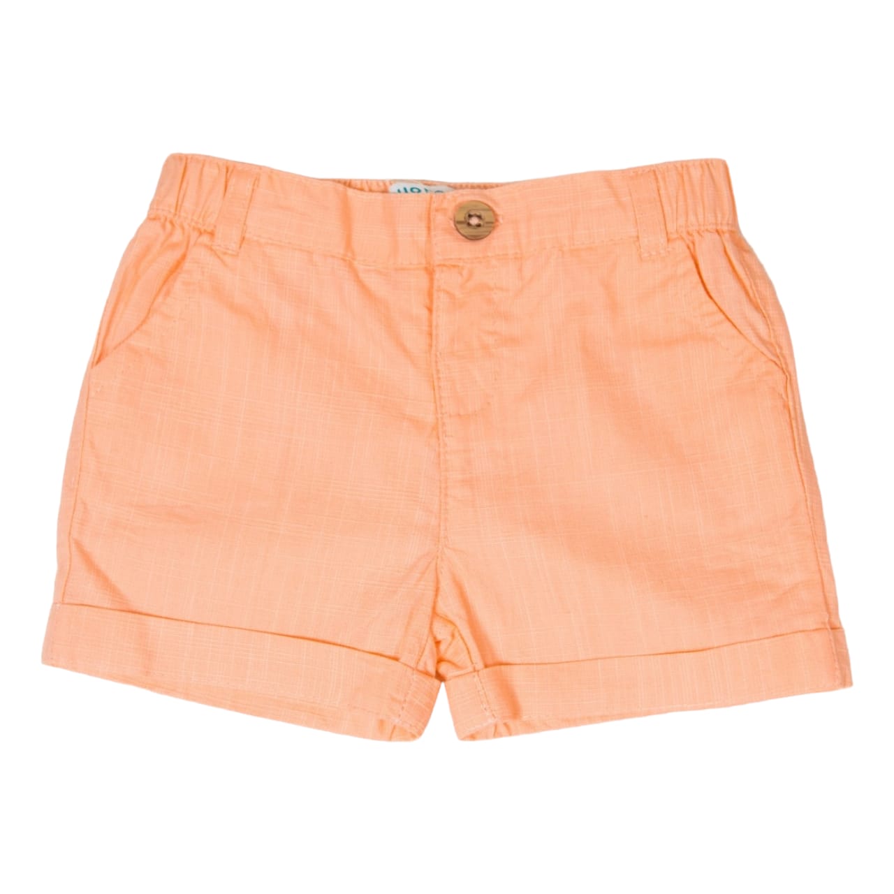 Boy's Linen Short - Orange