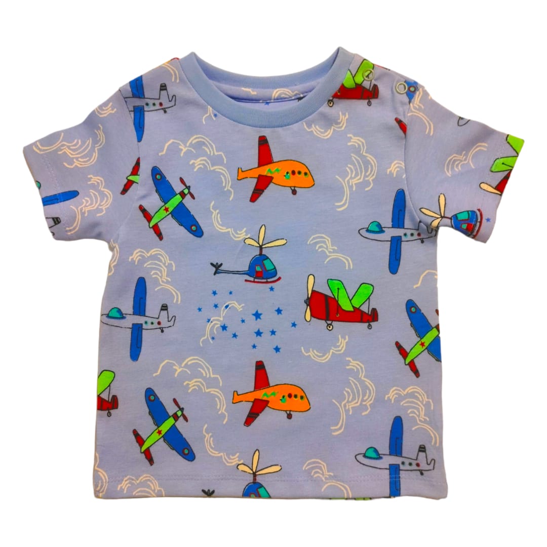 Boy's T Shirt - Aeroplane Theme