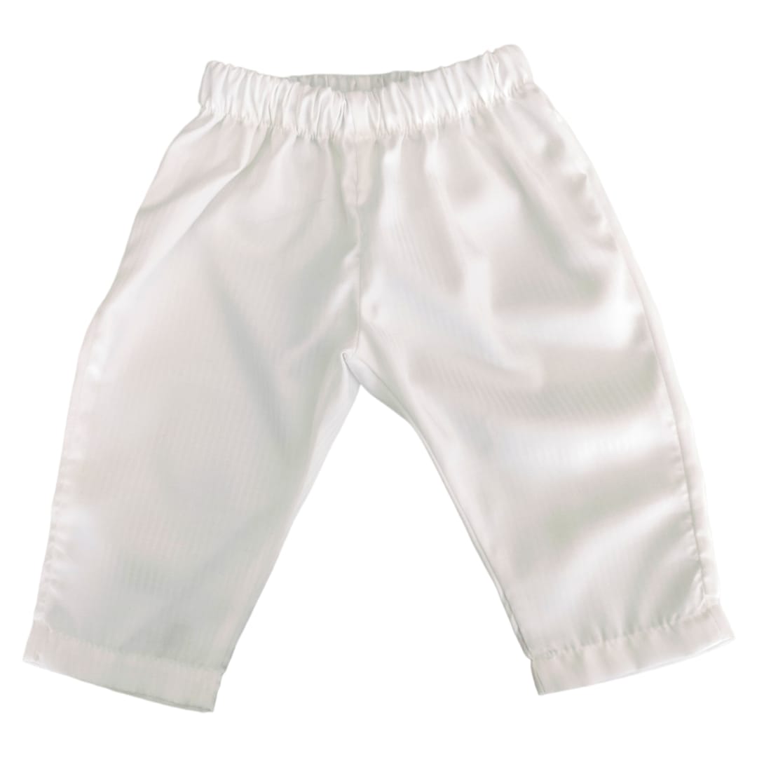 Boy's Kurtha Pant - White