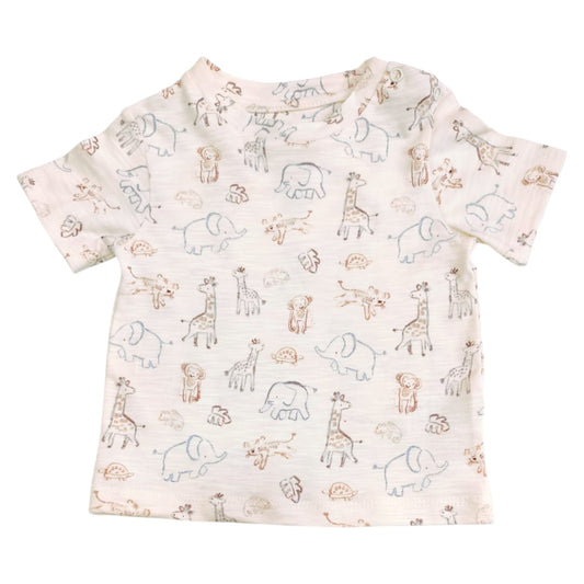 Boy's T Shirt - Animal Printed