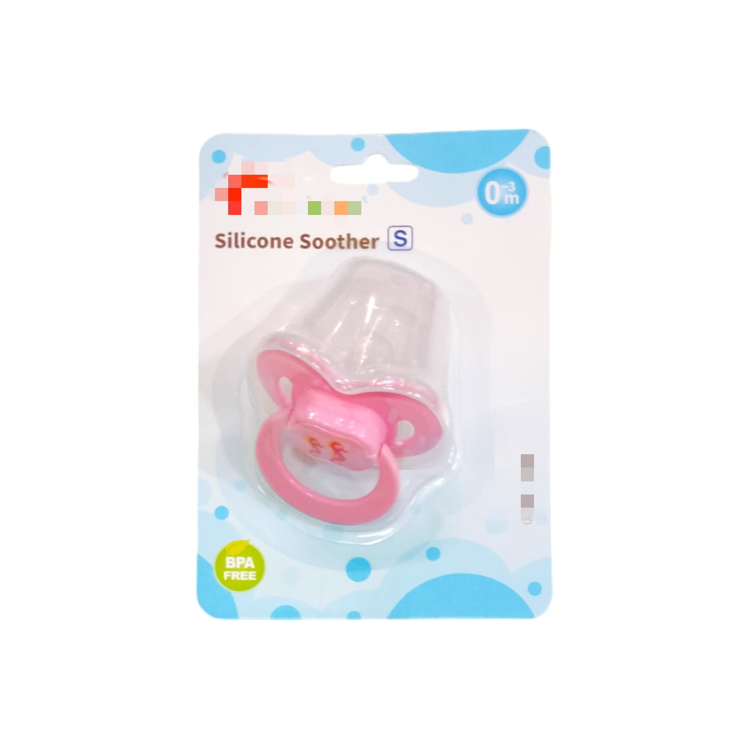 Baby Silicon Soother - Pink