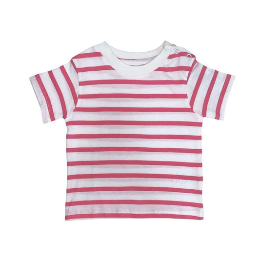 Pink Stripe T - Shirt