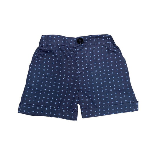 Blue Star Print Short