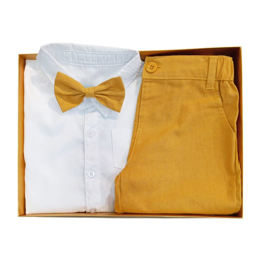 Baby Boy Gift Hamper - Mustard Yellow Set