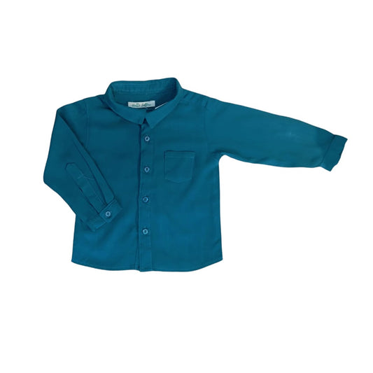 Aqua Green Long Sleeve Shirt