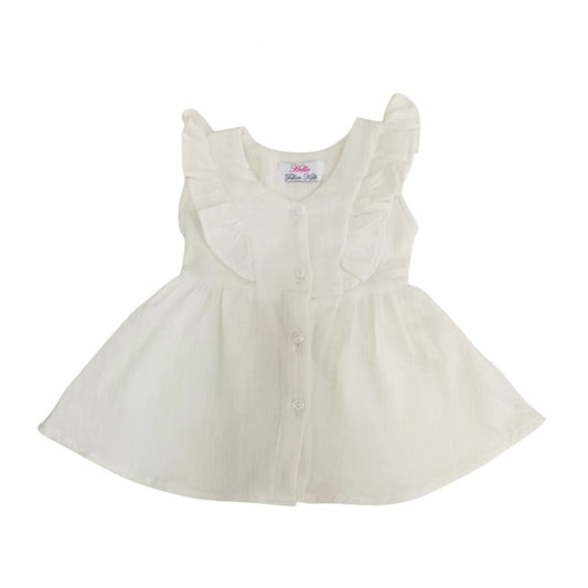 Baby Girl Dress - Off White