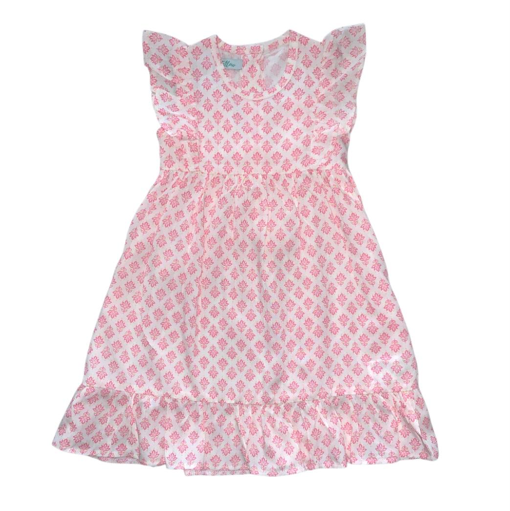 Pink Floral Dress