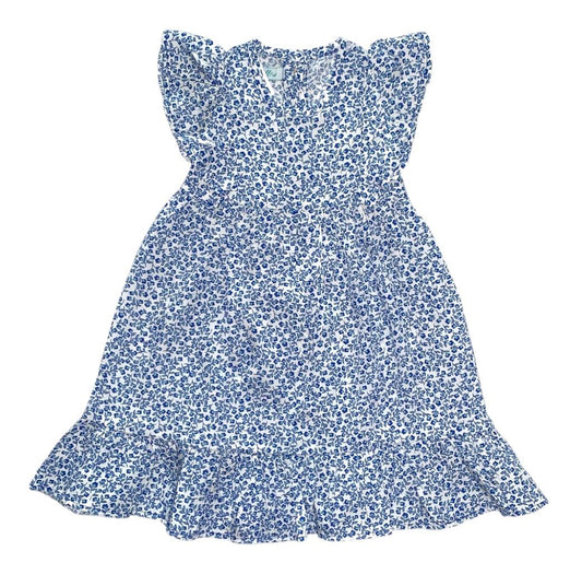 Blue Floral Dress