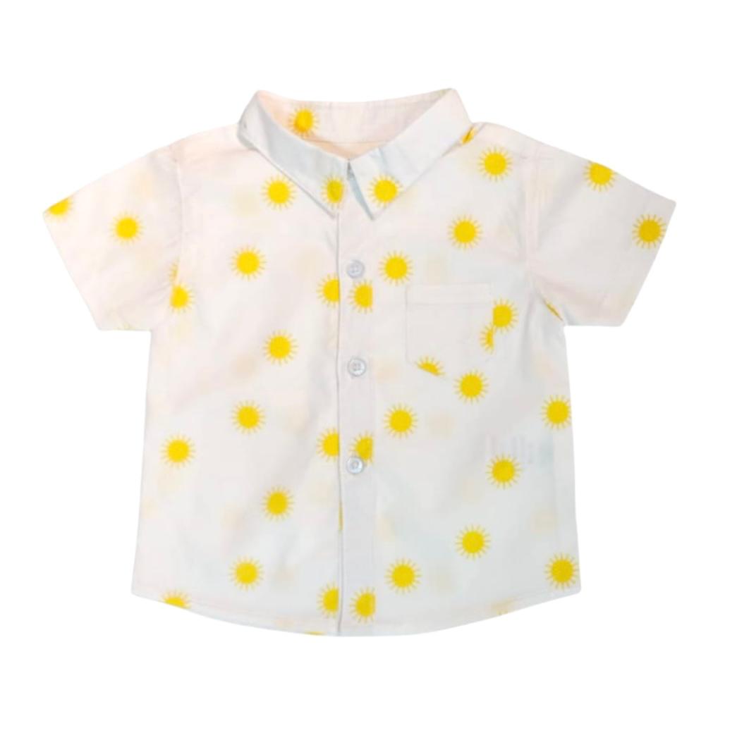 Boy's Sun Printed Shirt