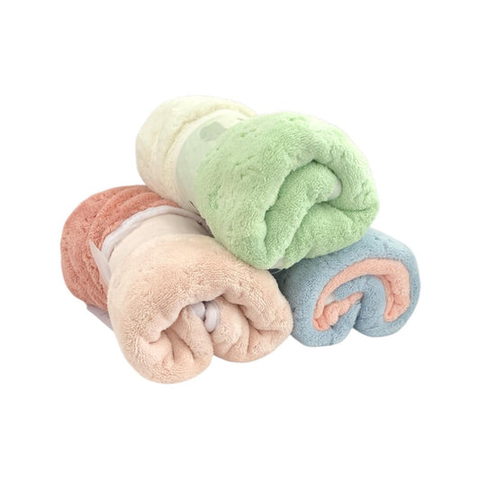 Baby Bath Towel - Pastel Colors
