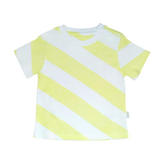 Boy's T Shirt - Yellow Stripped
