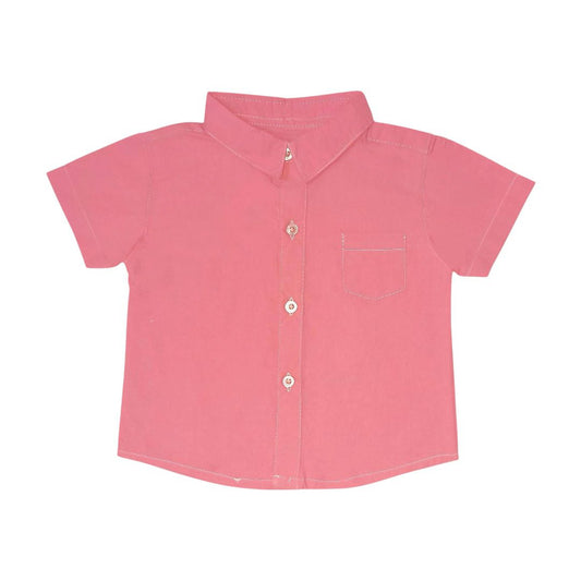 Boy's Shirt -Dark Pink